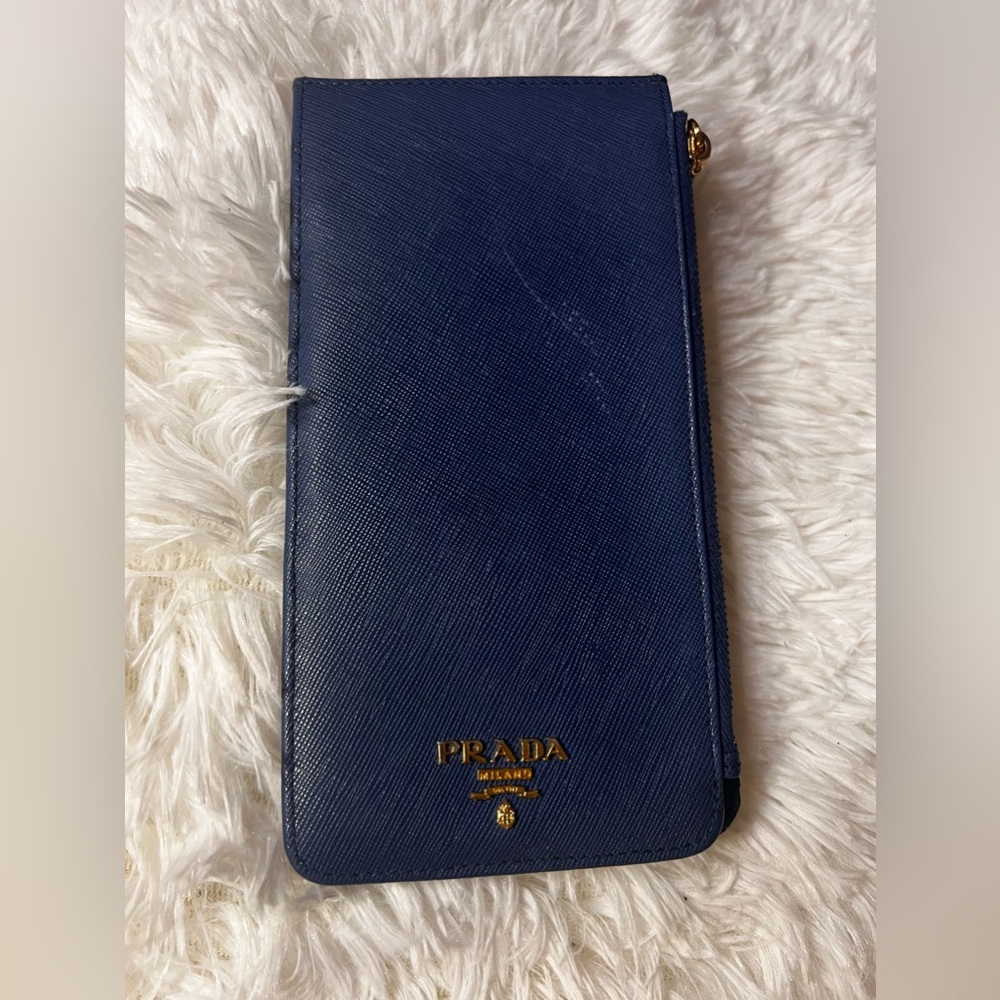 Prada Saffiano Long Wallet